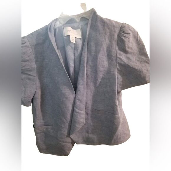Nordstrom Jackets & Blazers - NORDSTROM SIGNATURE size small bolero jacket short sleeves open front pocket